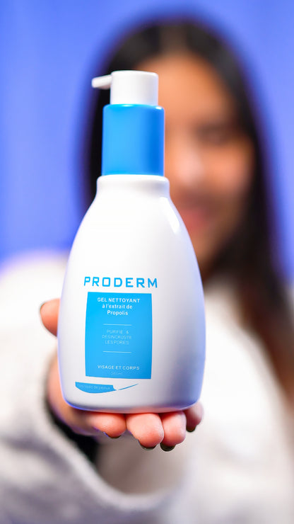 Gel nettoyant à base de propolis