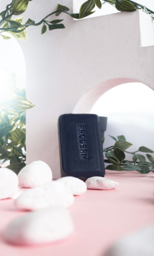 Savon proderm charbon actif