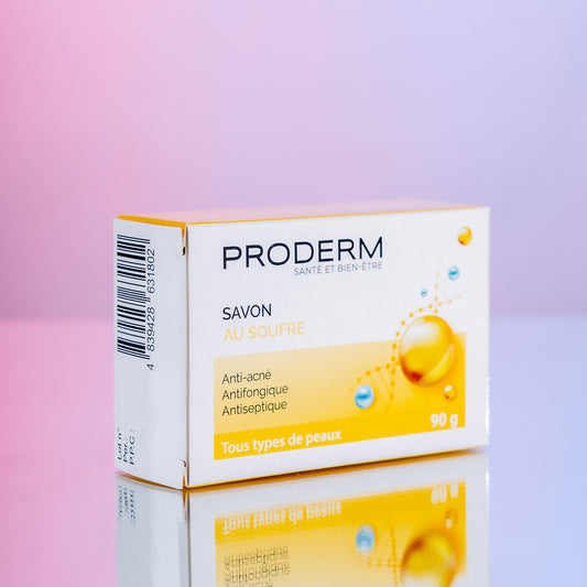 Savon proderm soufre